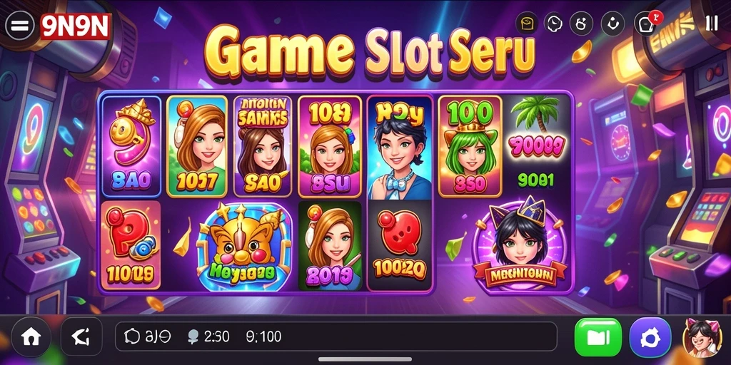 Menampilkan gameplay menarik slot 9N9N yang penuh aksi.