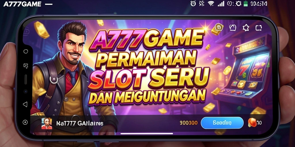 Tampilan gameplay A777GAME yang menarik dan seru.