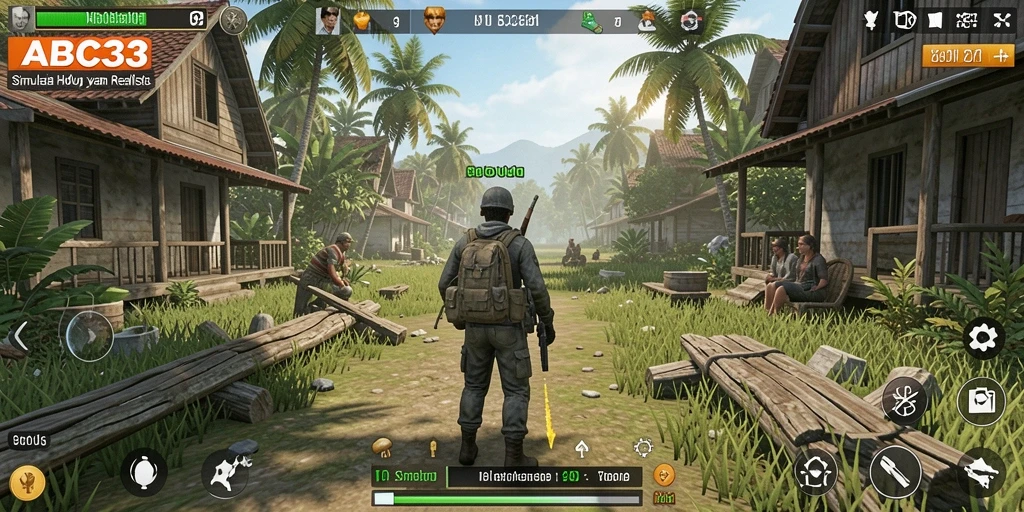 Tampilan gameplay <strong>ABC33</strong> yang realistis dan interaktif.