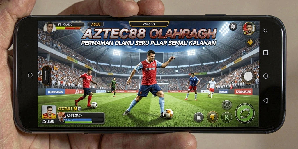 Tampilan screenshot AZTEC88 yang menampilkan aksi olahraga seru dan mendebarkan.