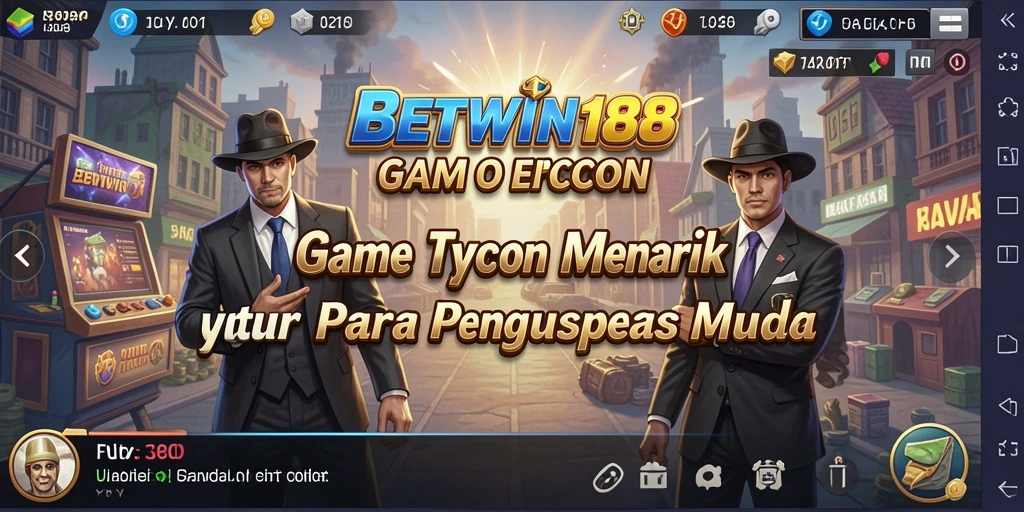 Tampilan utama gameplay BETWIN188 dengan elemen Tycoon yang menarik.
