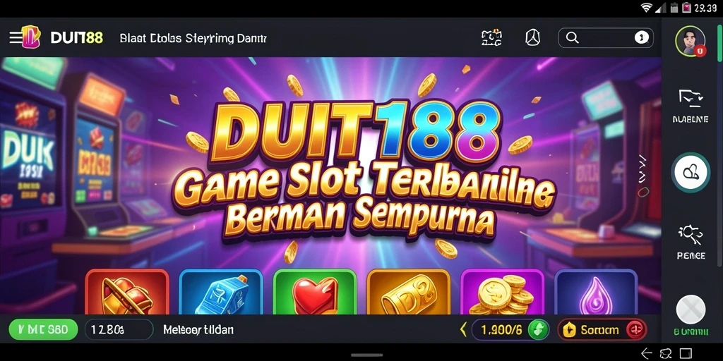 Screenshot gameplay DUIT188 menampilkan pengalaman Slot yang seru.