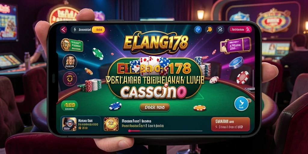 Screenshot gameplay ELANG178 yang menampilkan aksi Live Casino yang mendebarkan.