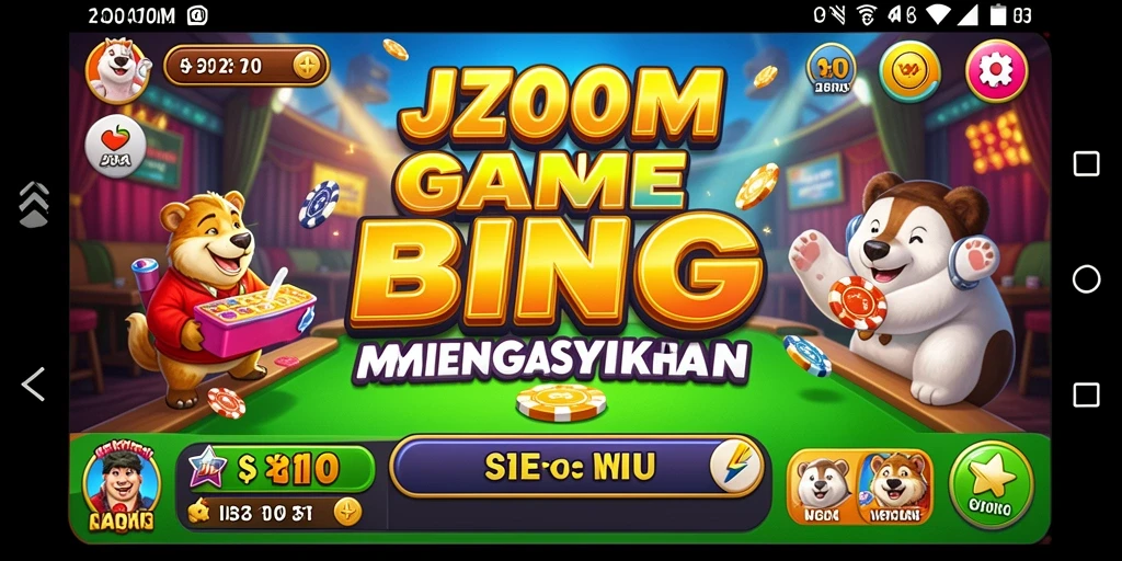 Tampilan gameplay J200M yang menarik saat bermain Bingo.
