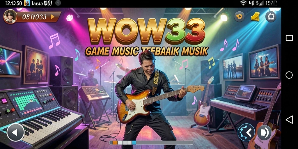 Tampilan gameplay WOW33 yang interaktif dan penuh warna.